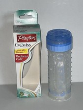 NEW PLAYTEX 8 Oz BLUE DROP INS BABY BOTTLE BP1 READ DESCRIPTION