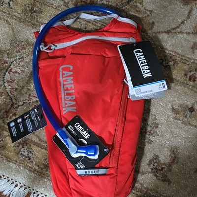CamelBak Rogue Light 2L Red/Gray/Blue Hydration Backpack, Harness Adj Size