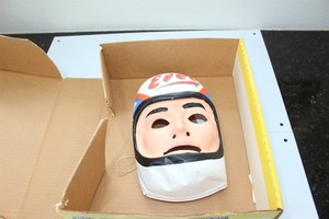 Vintage Ben Cooper Evel Knievel Mask In Original Box