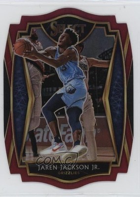 2020 Panini Select Premier Level Maroon Prizm Die-Cut /175 Jaren Jackson Jr 1pf0