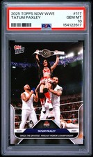 2025 TOPPS NOW WWE #117 TATUM PAXLEY PSA 10