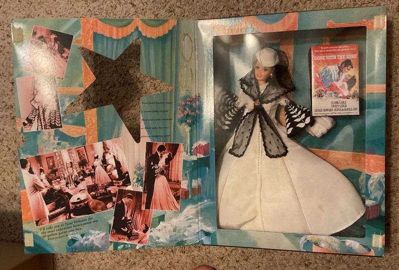 Mattel Hollywood Legends Collection Gone With The Wind Barbie as Scarlett 1994