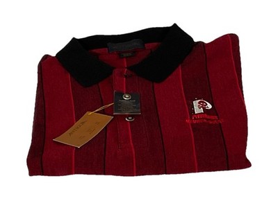 Antigua Golf Shirt Red and Black Men's Size XXL New