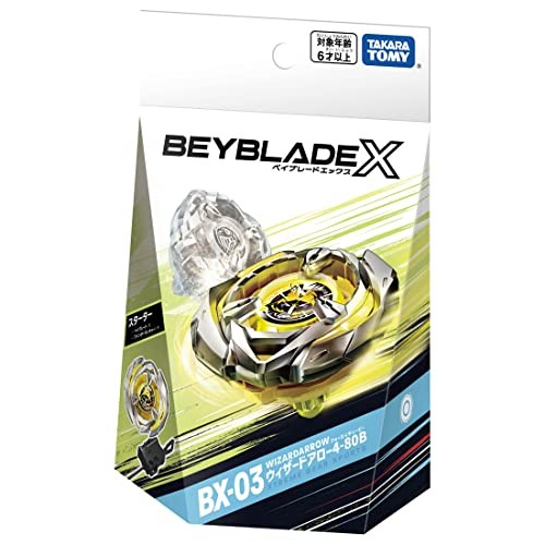 Takara Tomy Beyblade X BX-03 Starter Wizard Arrow 4-80B NEW