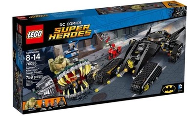 FedEx : LEGO 76055 DC Super Heroes Batman Killer Croc Sewer Smash Sealed Retired