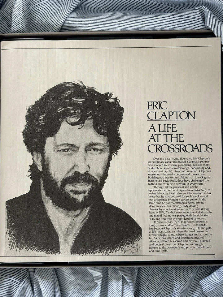 Eric Clapton Crossroads 1988 - 4 Compact Disc Edition CD Box Set Complete - Image 4 of 4