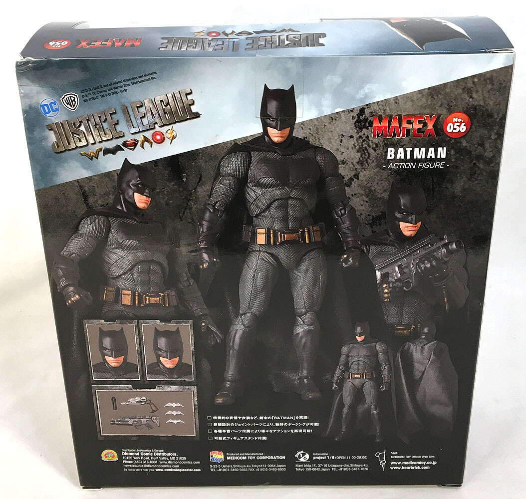 mafex batman justice league