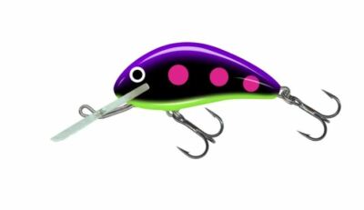Salmo Hornet Floating 4 - Blueberry Beast - 1 3/4'' 1/16 oz Mad Action Lure
