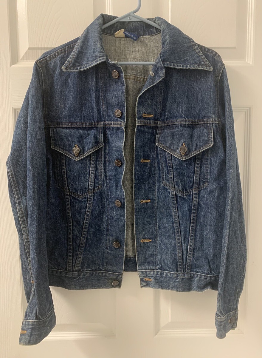 Sears Jeans Joint Vintage Jean Jacket SZ Medium | eBay