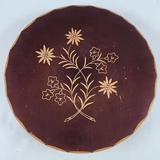 Rare Antique Hand Carved Music Box Swiss Thorens Movement Made In Switzerland