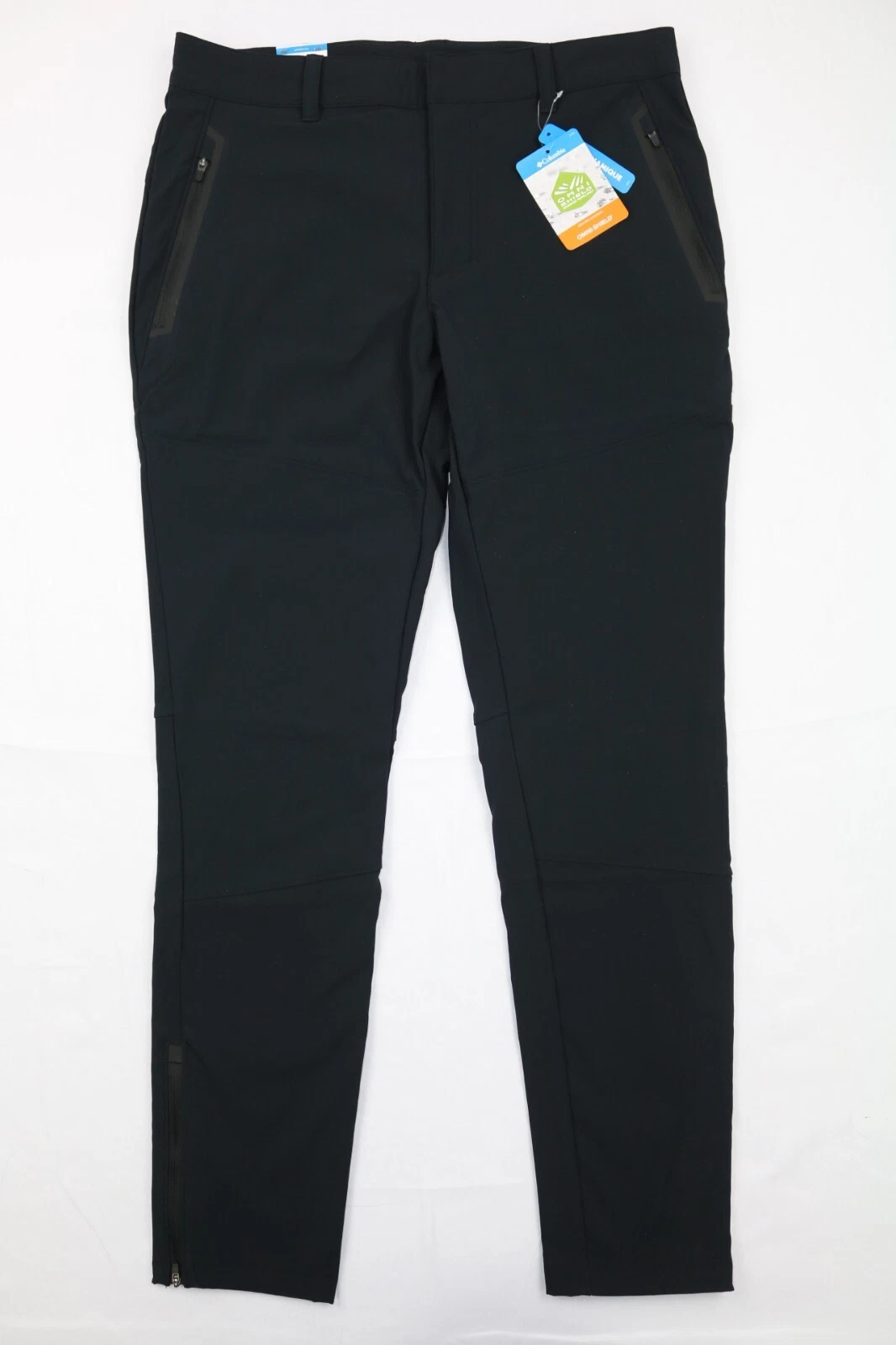 Columbia Flex Mens Fleece Lined OmniShield Activewear Pants Sz 38 30in Inseam