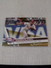 2017 ANDRES BLANCO TOPPS SERIES TWO 2 #690 GOLD FOIL #D/2017 SP CARD PHILLY PWE