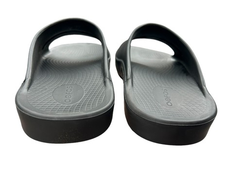 OOFOS OOahh Slide Sandal US Men SIZE 11 Black Summer Slip On Comfort Arch Suppor - Picture 5 of 8