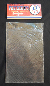 1974 Linnett RARE cello wrapper & header NFL New England Patriots held 3 cards