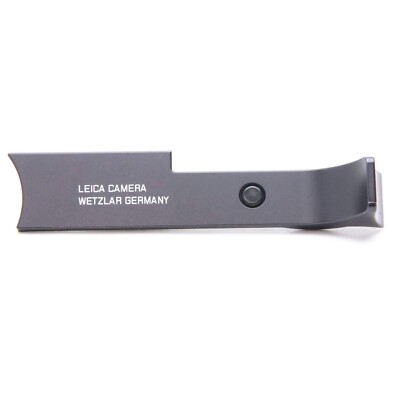 Leica Genuine 19543 Thumb Support Thumbrest - Black -New -Fast ship!!