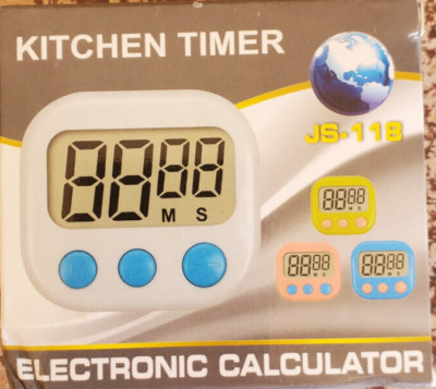 Kitchen Timer Electronic Calculator JS118