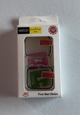 2 Pack Smart Phone Watch Case Clear 45mm