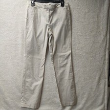 Tommy Hilfiger Pants Womens Size 8 Beige Stretch Chinos Trousers Slacks