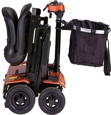 Falcon Auto Folding Mobility Scooter with detachable basket - Fast delivery