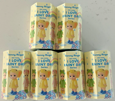 Sonny Angel I LOVE RAINY DAY BOX 未開封 Authentic Sonny Angel I Love Rainy Day Confirmed Blind Box Figure