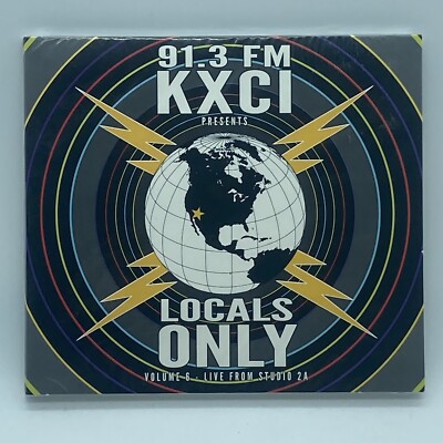 91.3 FM KXCI ''Locals Only Vol 6 Live From Studio A'' CD OOP 2012 Tucson AZ SEALED
