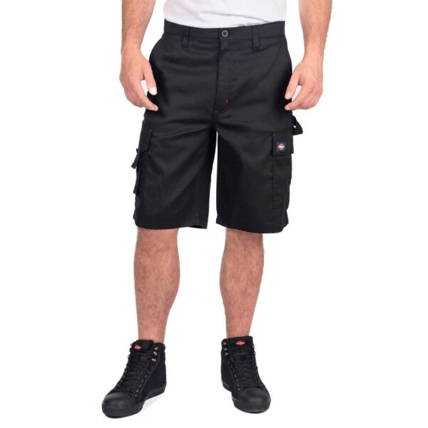 LCSHO806 Machine-Washable Classic Cargo Work wear Shorts with Multiple Pockets