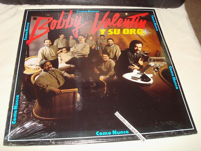 Jorge Ben & Bobby Valentin レコードセット Bobby Valentin Y Su Orq–Como Nunca-BRONCO B2504 NEW SEALED VINYL