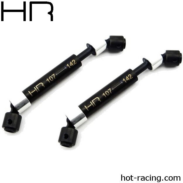 Hot Racing Steel Main Center Drive Shafts/SCX10/AX10/Wraith/CC01