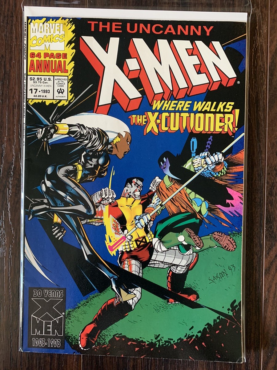 Uncanny X-Men Annual #17 1st X-Cutioner Marvel Comics 1993 W