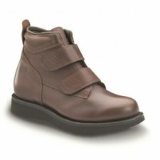 new PW P.W. MINOR 4131 MENS SAMPSON STRAP ORTHOPEDIC LEATHER BOOTS MADE IN USA