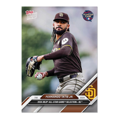 2024 Topps Now MLB FERNANDO TATIS JR All Star Game SAN DIEGO