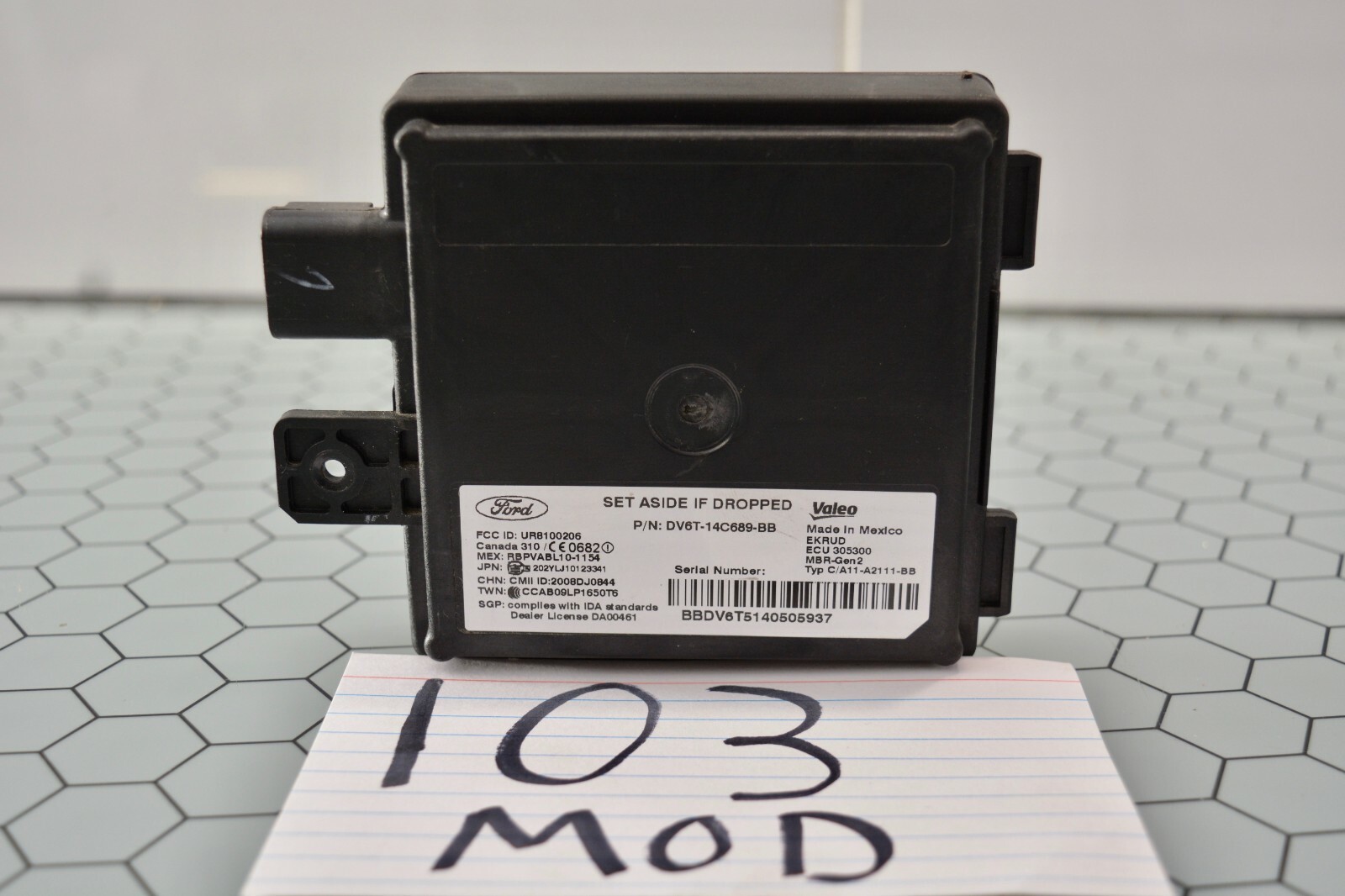 13 14 15 16 Ford Escape Blind Spot Sensor Control Module Used #103-MOD 