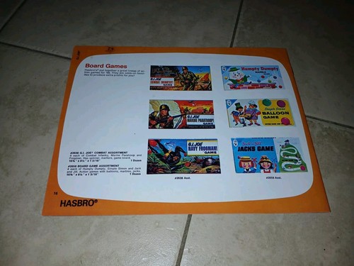 1968 Hasbro Gi Joe Catalog 16 Pages - Picture 9 of 9