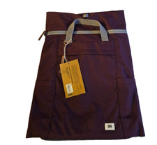 Ori London Company Recycled Canvas Bag/backpack Sienna Red 14 Liter Capacity