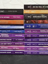 Lot of 21 Harlequin Intrigue,SE, MISC. Romance Paperback (Bx73)