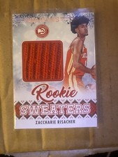 2024-25 NBA Hoops Winter Edition Zaccharie Risacher Rookie Sweaters 