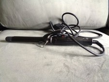 SET OF BLACK BOOTS HAIR CURLING TONGS WAND STYLING IRONS VGC