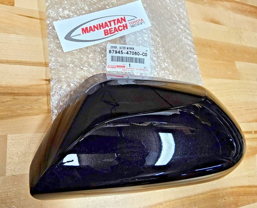 16-20 Toyota Prius 20-21 Prime Left Mirror Cover Genuine 87945-47060-C0  Black