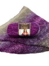 Lion Brand Shawl in a Ball Yarn Mindful Mauve...