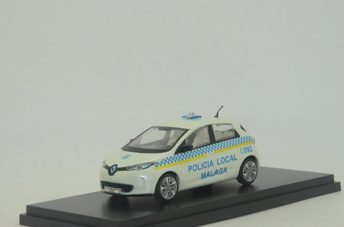 RARE Renault Zoe Policia Local Malaga Police Custom Made 1 43