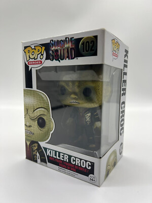 Funko Pop Vinyl Heroes Suicide Squad Killer Croc #102 brand new
