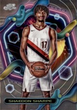 2023-24 Topps Cosmic Chrome - Shaedon Sharpe Portland Trail Blazers #103
