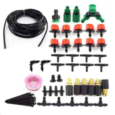 DIY Micro Drip Irrigation Auto Timer Self Plant Watering Garden Hose ...