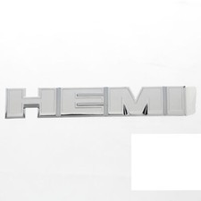 Dodge Jeep Chrysler Chrome Hemi Decal Emblem Nameplate Genuine Oem Ram Charger