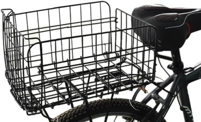 Fahrradkorb Faltbarer Zusammenklappbar Aufbewahrungsträger Fahrrad Korb hinten
