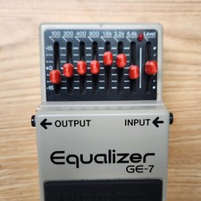 Red Slider Caps / Knobs for Boss GE-7 / GEB-7...