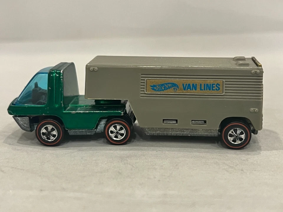 Hot Wheels 1969 Redline Van Lines Heavyweights Hong Kong Foto 3 de 4