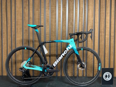 BICICLETTA DA CORSA CARBONIO BIANCHI OLTRE XR3 2022 NEW SHIMANO ULTEGRA  R8100 50 | eBay