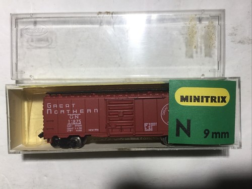 Coche MINITRIX N Scale SD BOX. GREAT NORTH RR. 11875 | Zustand: Used