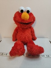 2016 Sesame Street TICKLE ME ELMO 14 Talking Interactive Plush Toy Hasbro WORKS